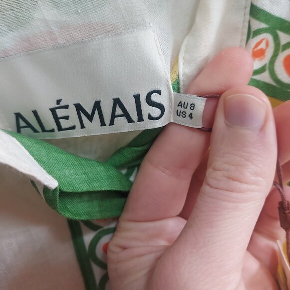 ALÉMAIS Alan Berry Rhys Paradiso Maxi Shirt Dress - Picture 3 of 14